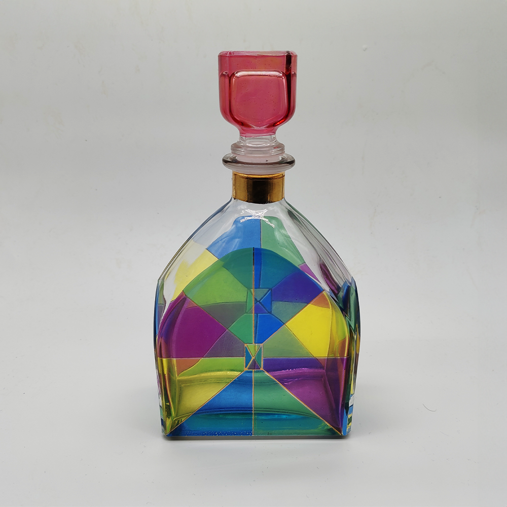 Vintage Set of three Liquor / Decorative Bottles - 1970s