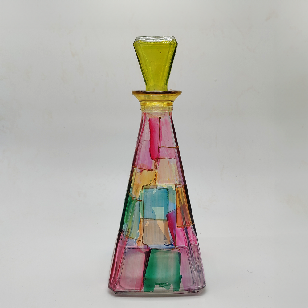 Vintage Set of three Liquor / Decorative Bottles - 1970s