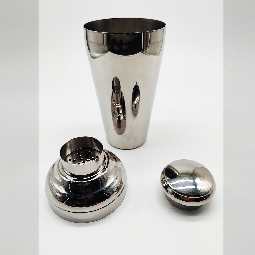 Vintage Cocktail Shaker in Stainless Steel by Fornari - 1960s.