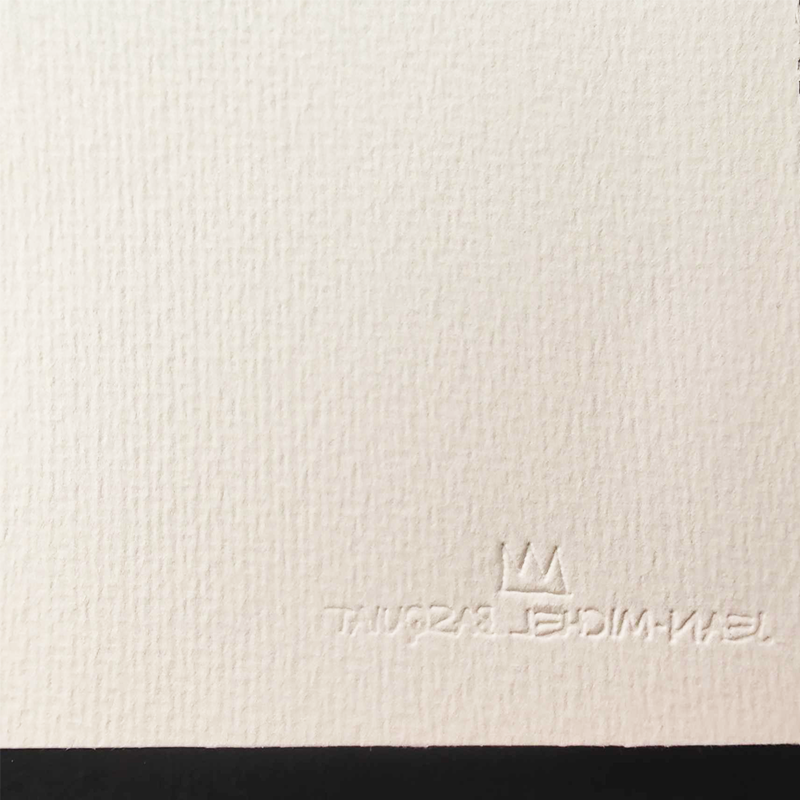 1990s Jean-Michel Basquiat Limited Edition Lithograph numbered in pencil.