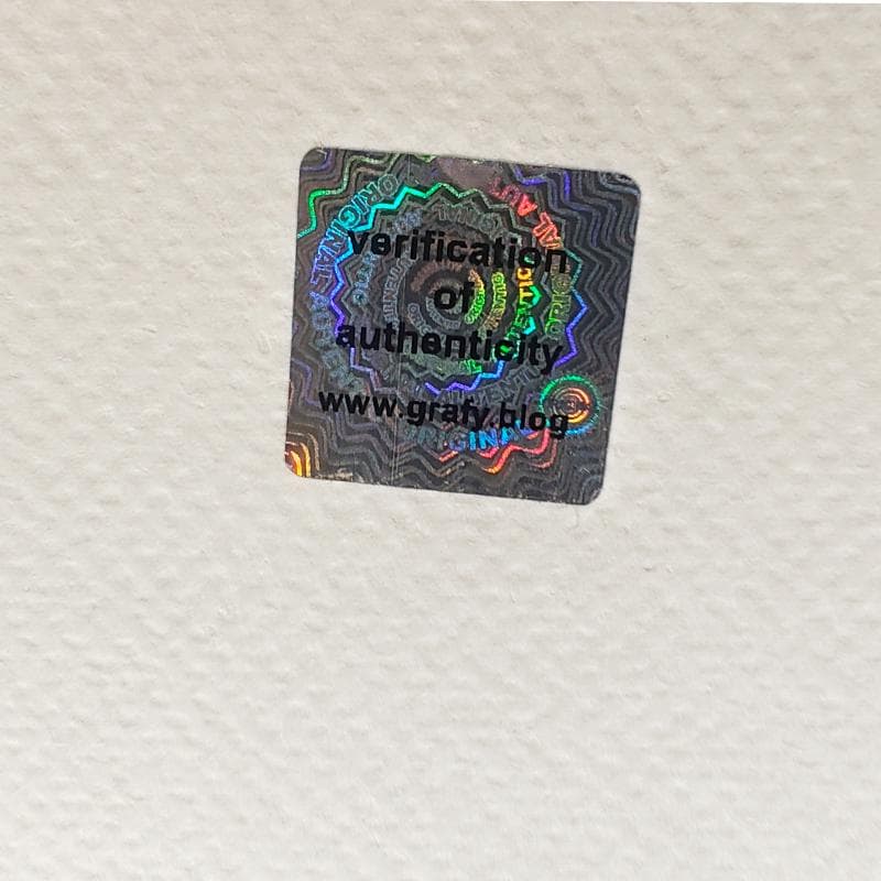 1980s Andy Warhol " Superman " Limited Edition Lithograph by CMOA - Carnegie Museum of Art - Pittsburgh. Numbered in Pencil.