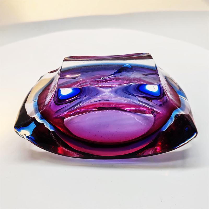 1960s Ashtray or Catch-all in Murano Glass. Made in Italy.