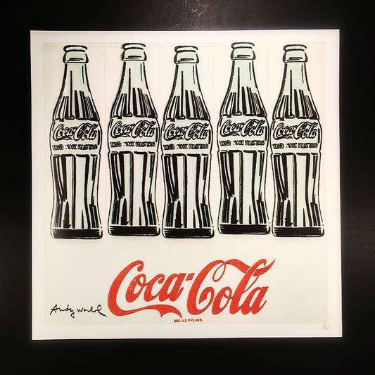 1980s Andy Warhol "Coca Cola" Limited Edition Lithograph by CMOA.