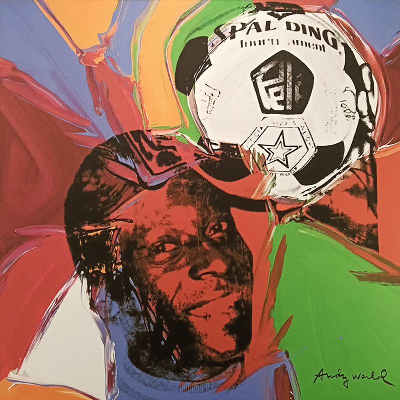 1980s Andy Warhol Limited Edition Lithograph by CMOA.