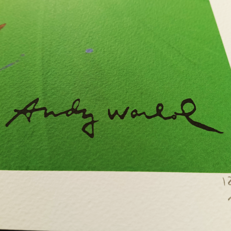 1980s Andy Warhol Limited Edition Lithograph by CMOA.