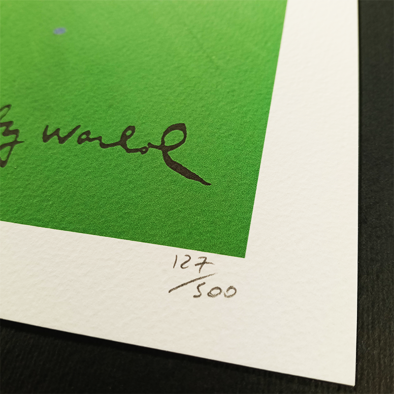 1980s Andy Warhol Limited Edition Lithograph by CMOA.