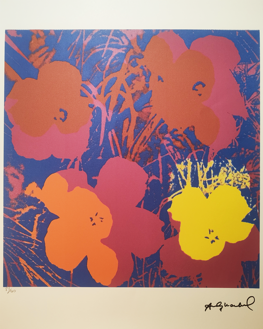 Andy Warhol Limited Series Lithograph by Leo Castelli New York - 1980s