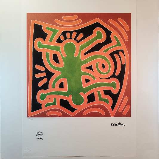 Keith Haring Limited Numbered Series Lithograph.