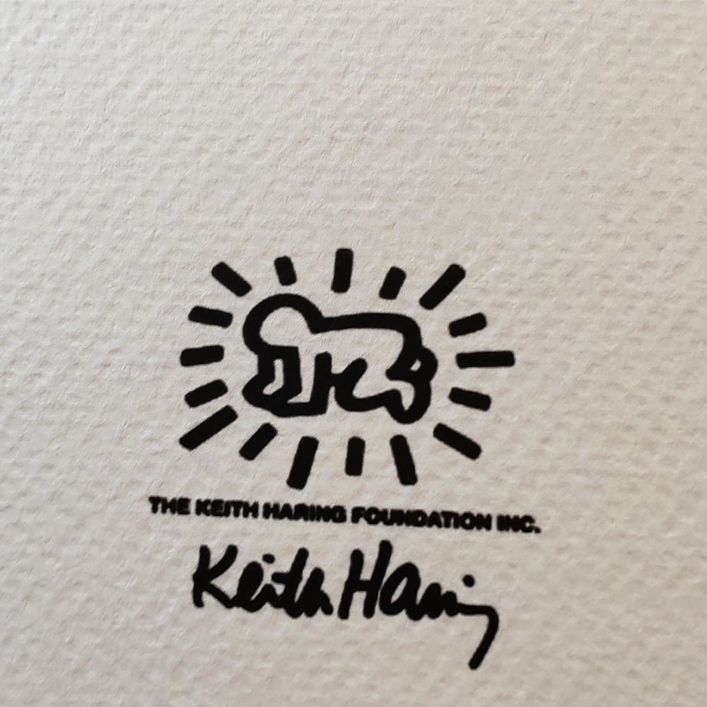 Keith Haring Limited Numbered Series Lithograph.