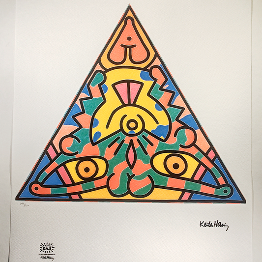 1990s Keith Haring Limited Edition Lithograph.