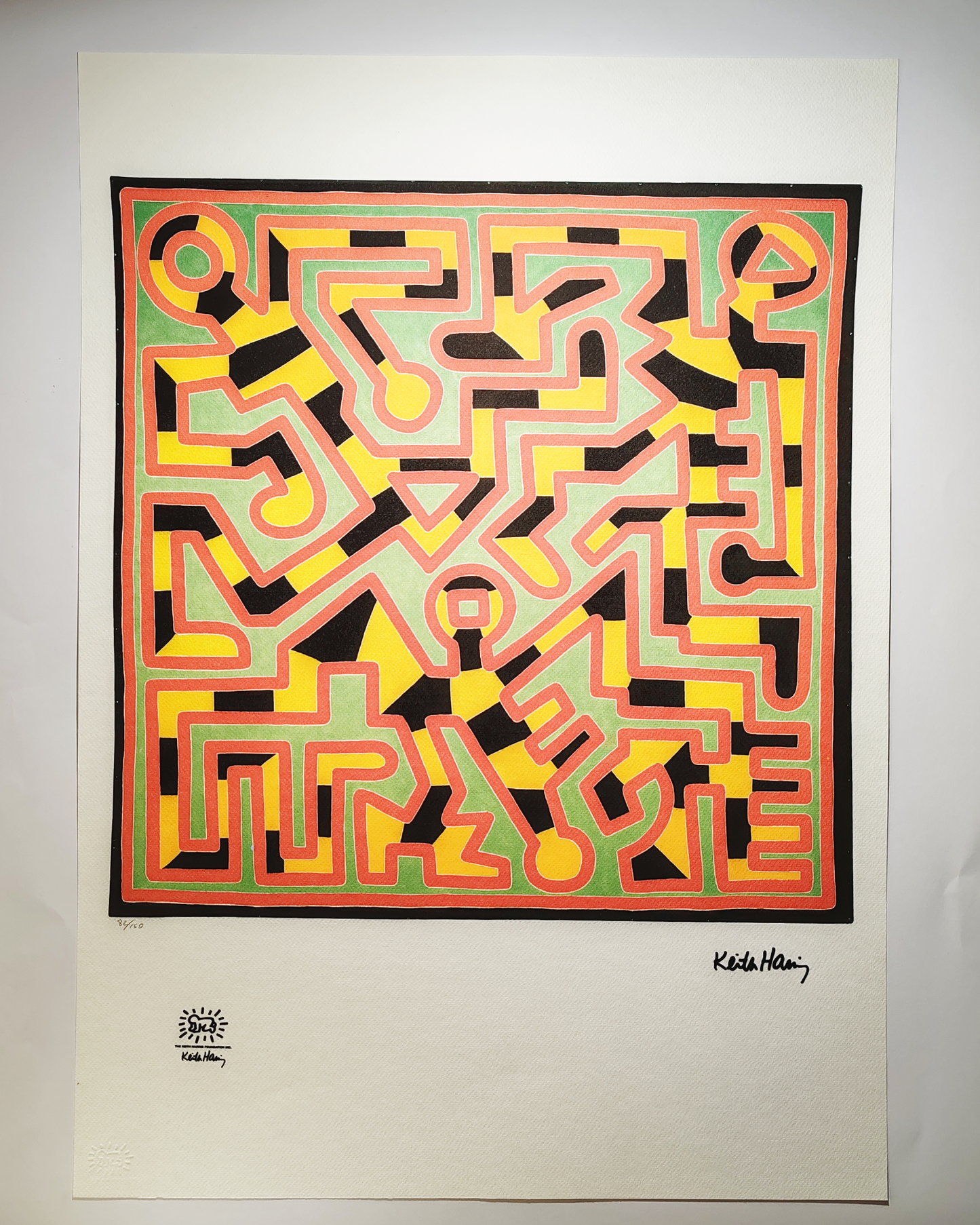 Keith haring limited series Lithograph -2019