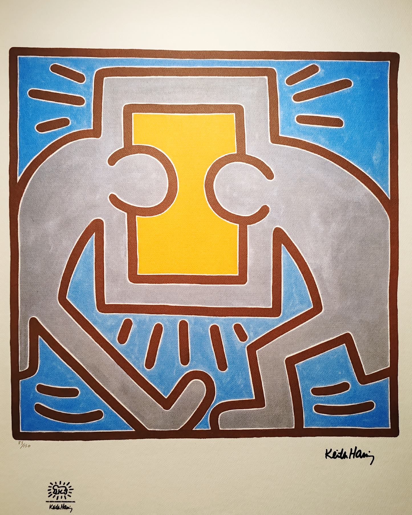 Keith haring limited series Lithograph - 2019