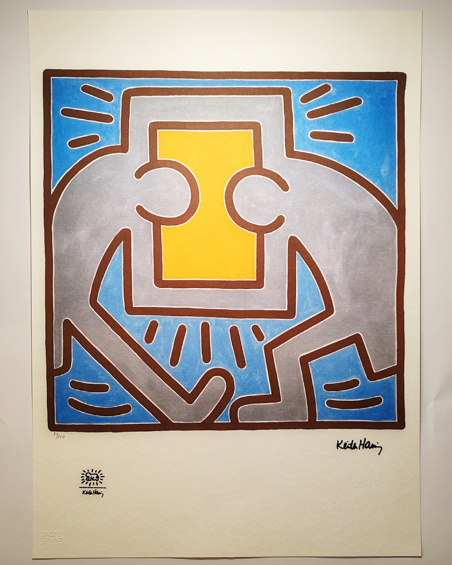 Keith haring limited series Lithograph - 2019