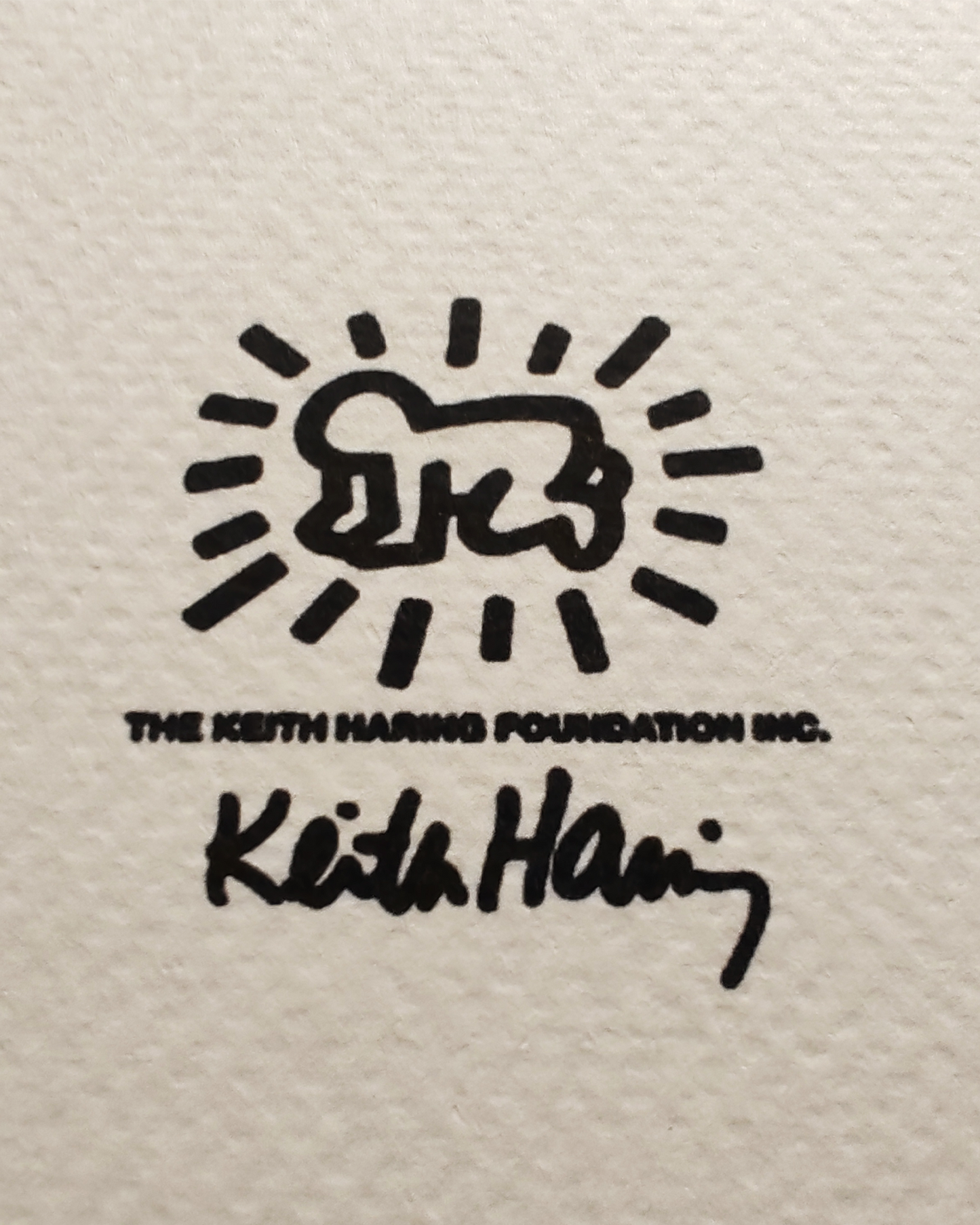 Keith haring limited series Lithograph - 2019