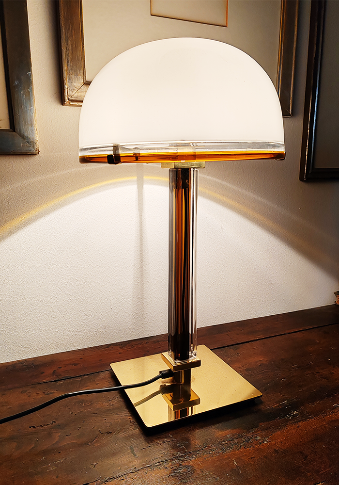 Astonishing Belboi Table lamp by Venini in Murano Hand Blown Glass - 1994