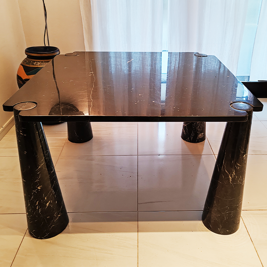 Astonishing Original Eros Marble Table by Angelo Mangiarotti - Not a replica - 1970s