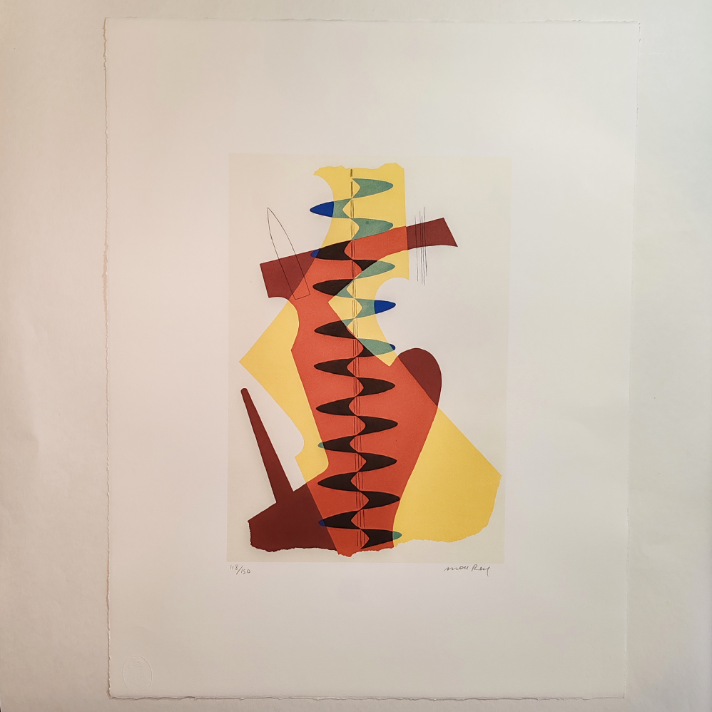 1970s Man Ray Limited Edition Lithograph.