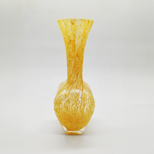 Vintage Vase Hand Carved in Murano glass by Silvestri - Arte Murano - 1960s