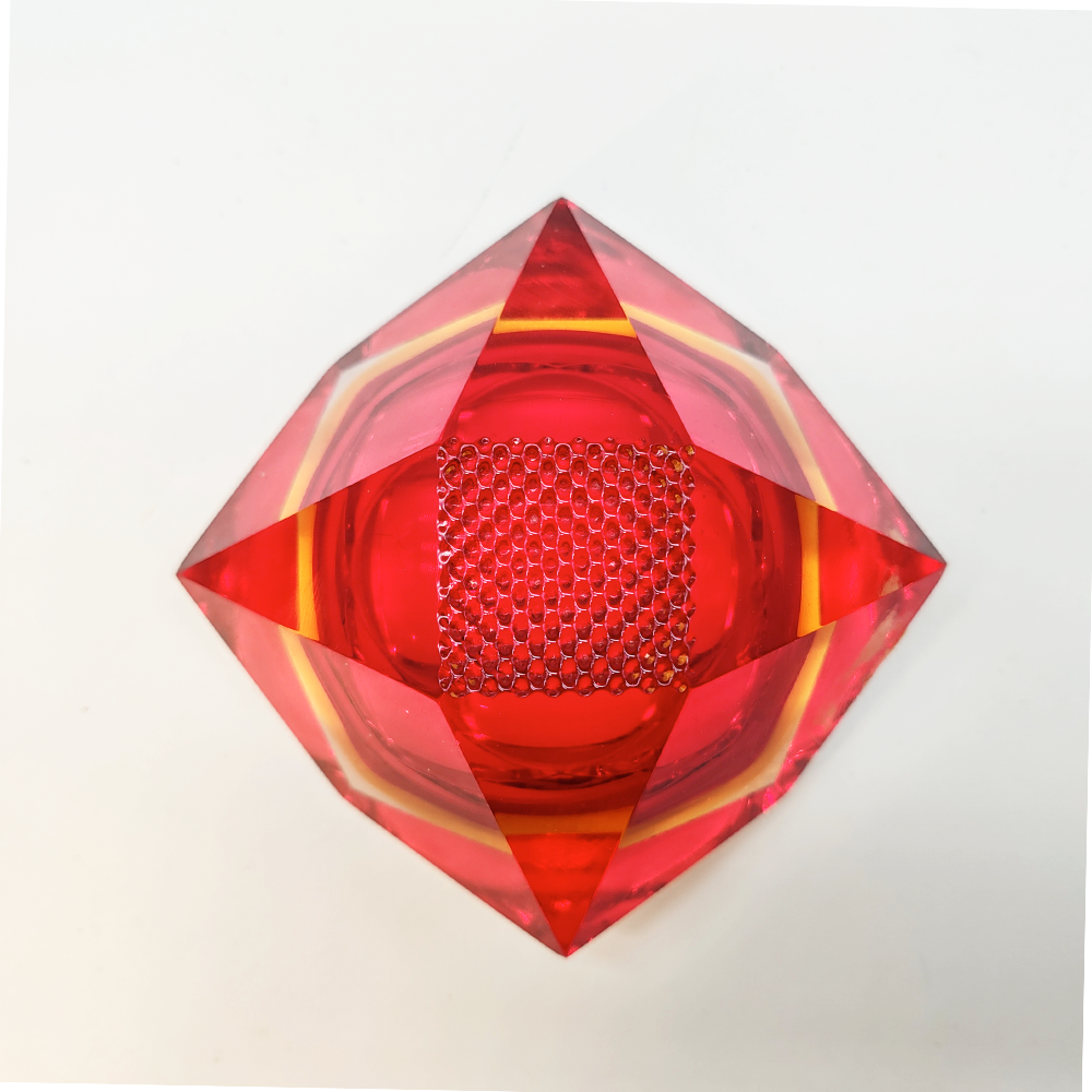 1960s Ashtray or Catch-all in Murano Glass by Flavio Poli for Seguso. Made in Italy.