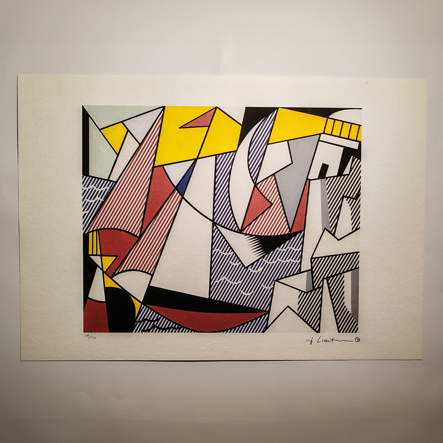 Roy Lichtenstein limited series Lithograph.