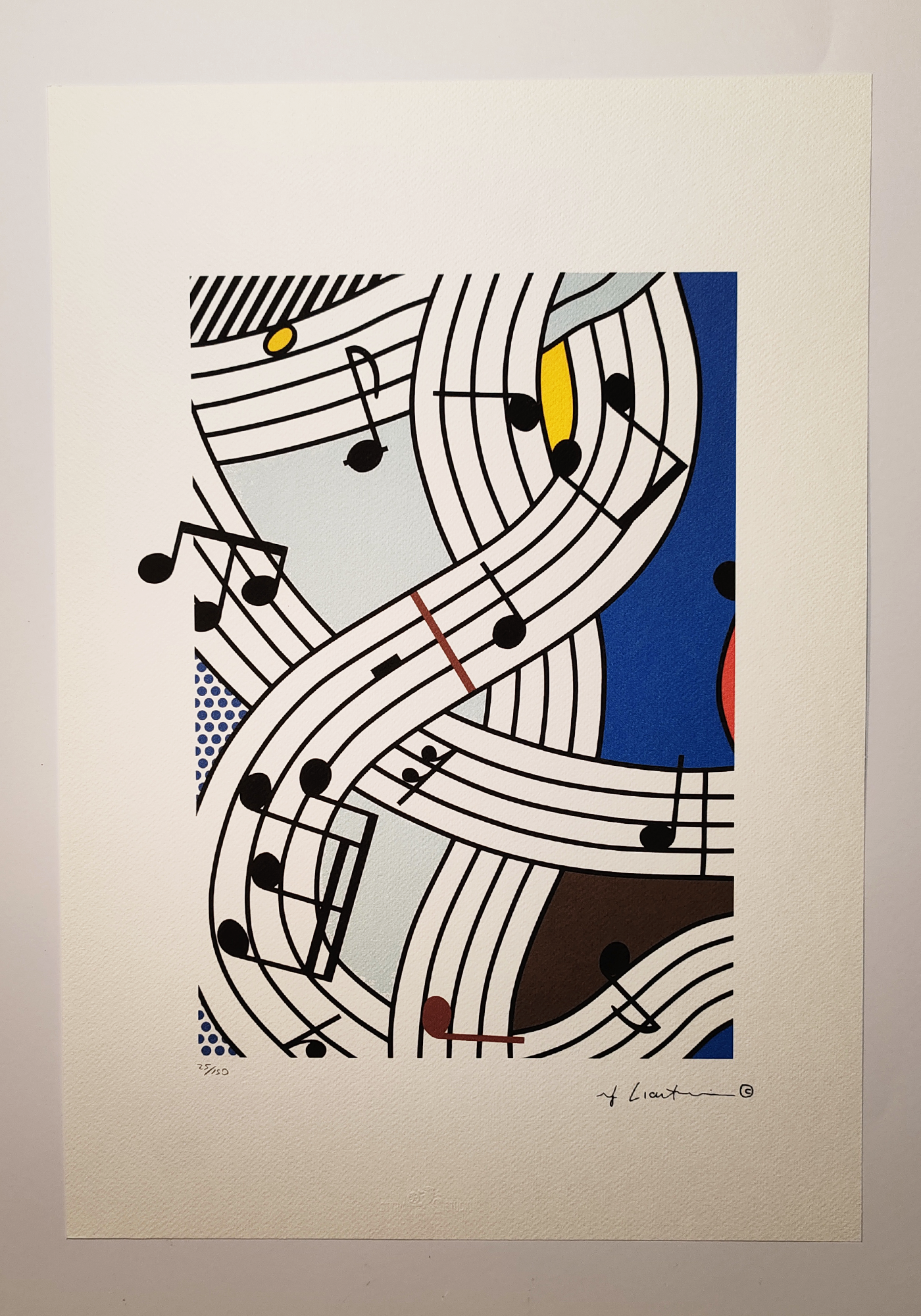 Roy Lichtenstein limited series Lithograph - 1980s