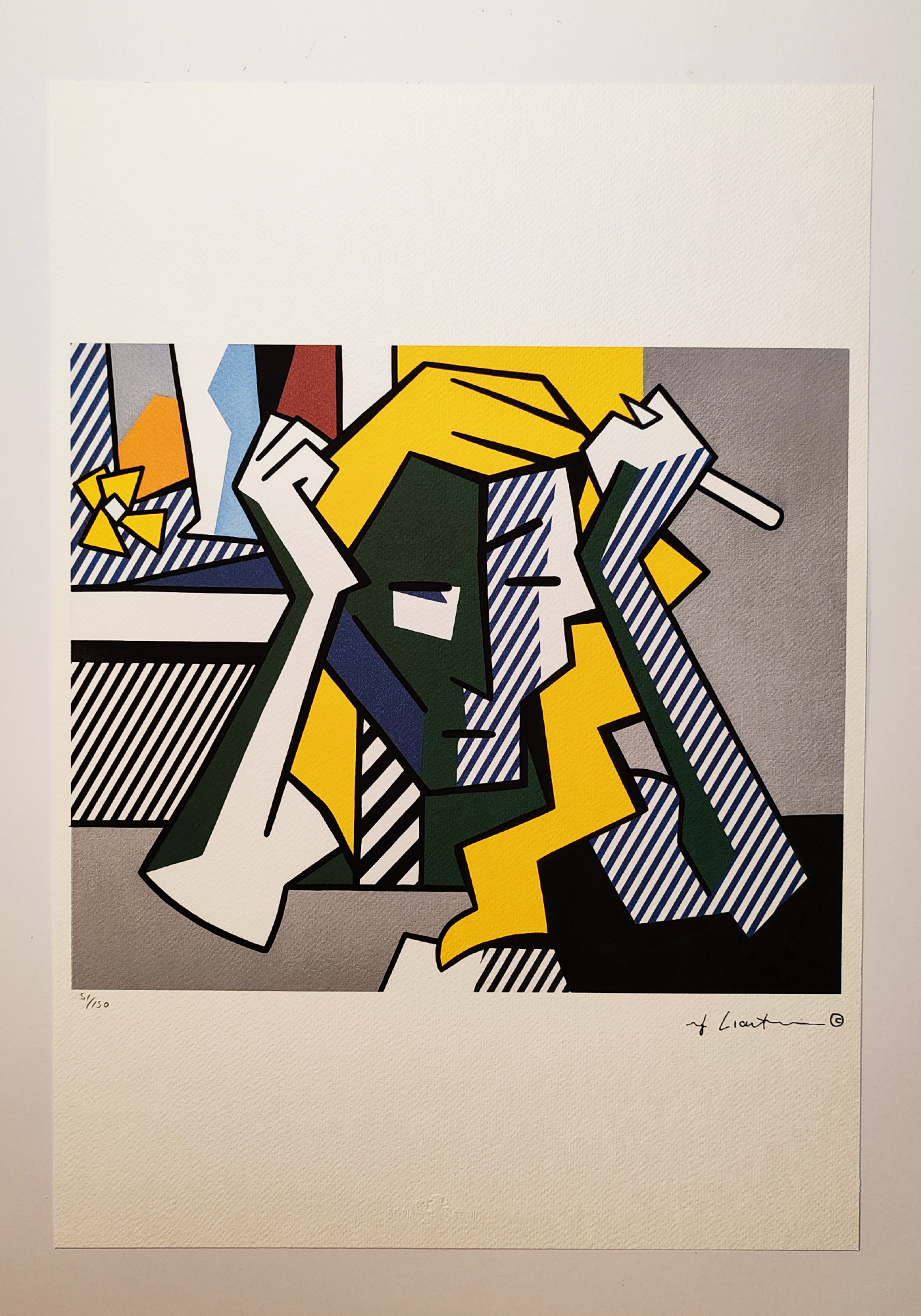 Roy Lichtenstein limited series Lithograph - 1980s