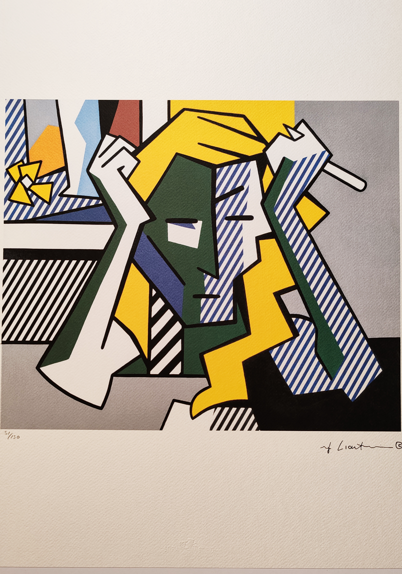 Roy Lichtenstein limited series Lithograph - 1980s