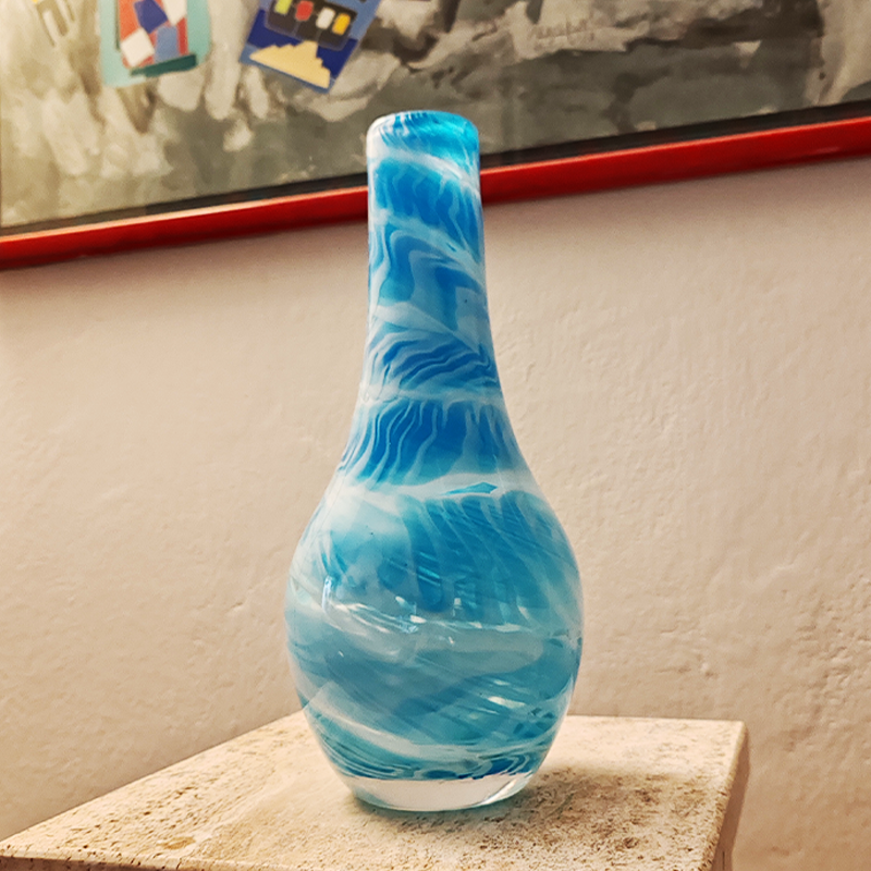 Vintage Stunning Vase in Murano Glass  -1960s.