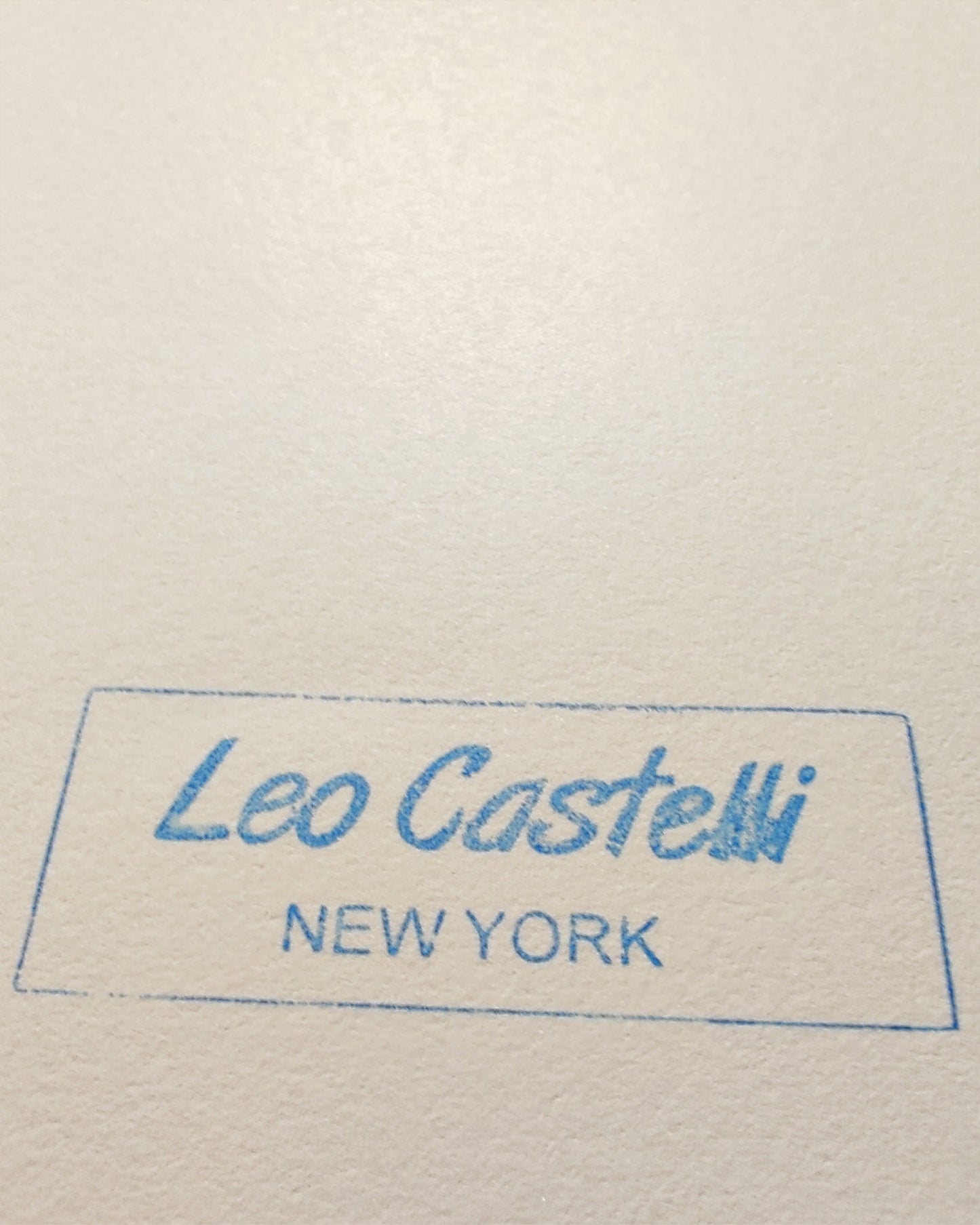 1980s Andy Warhol "Mickey Mouse" Limited Series Lithograph - Leo Castelli - New York - Numbered in Pencil.