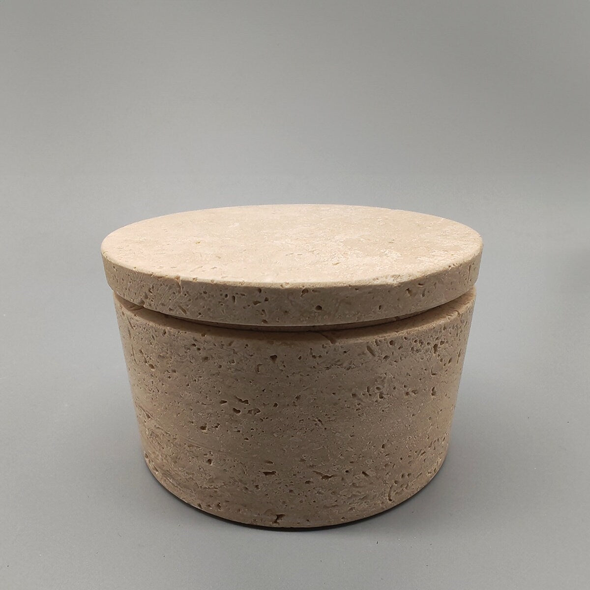 Vintage Box in Travertine by Cerri Nestore - 1970s