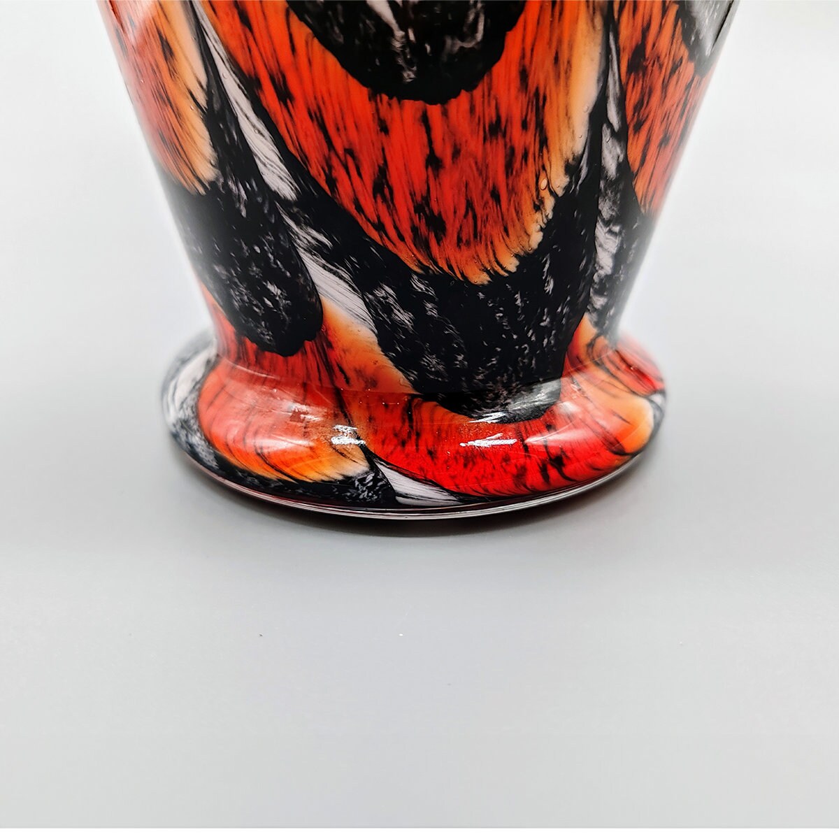 Vintage Vase in Murano Glass by Carlo Moretti -1970s