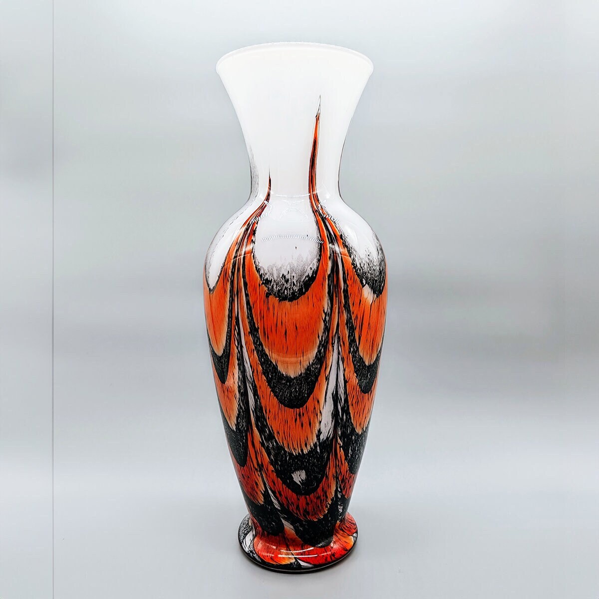 Vintage Vase in Murano Glass by Carlo Moretti -1970s