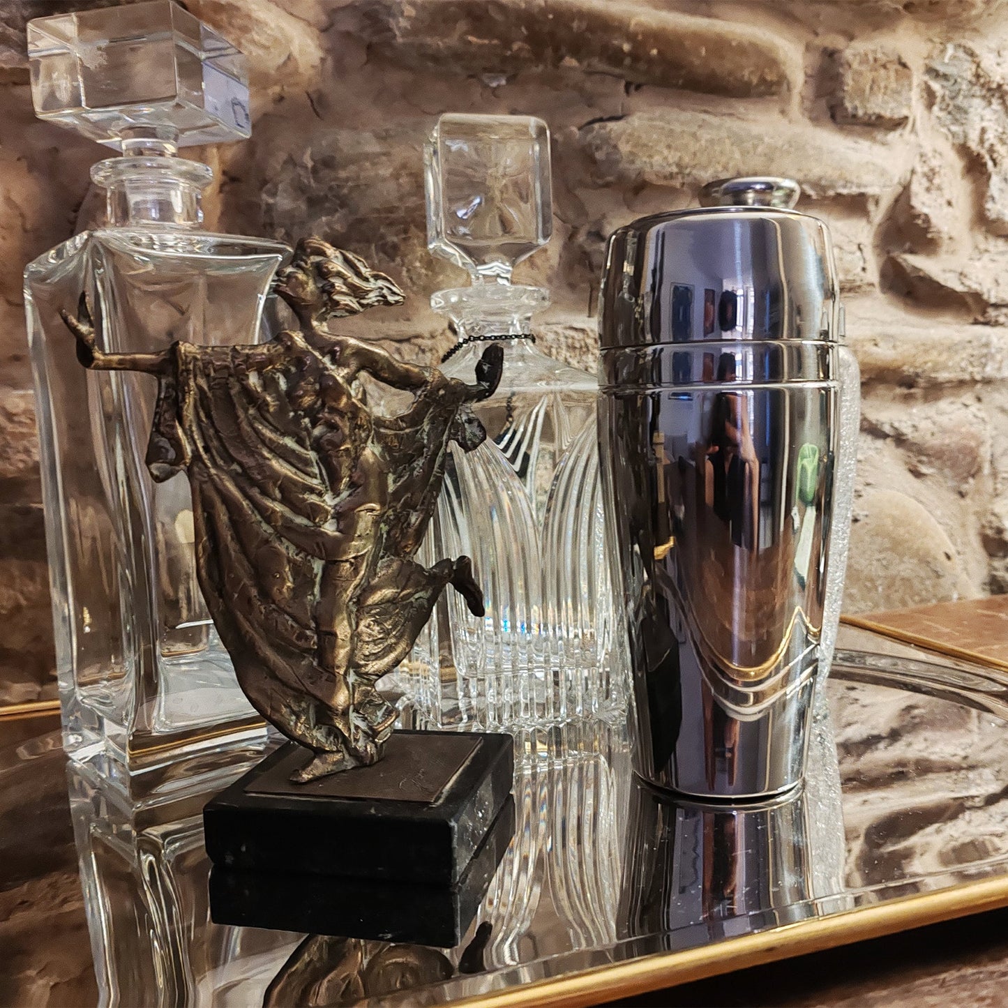 Vintage Cocktail Shaker by Mepra - 1970s