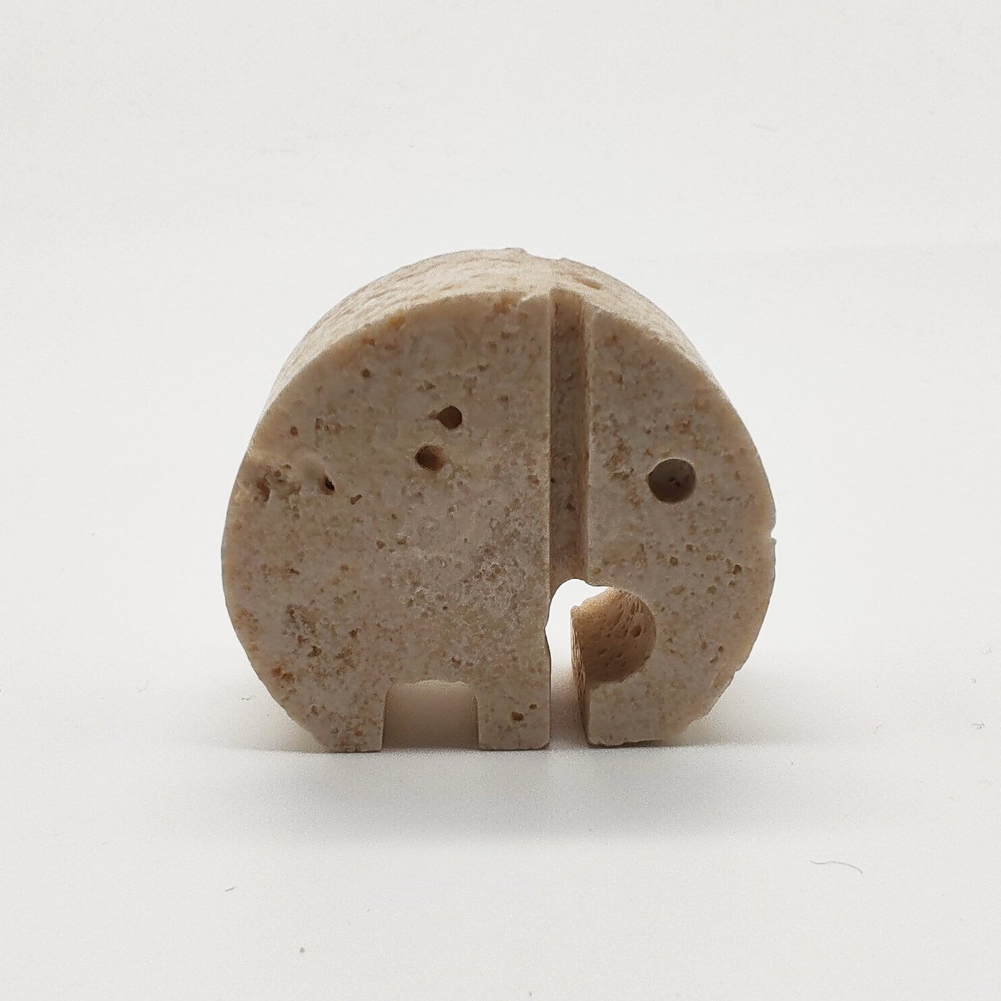 Vintage Travertine Sculptures by Enzo Mari for F.lli Mannelli - set of 3 - Small size - 1970s