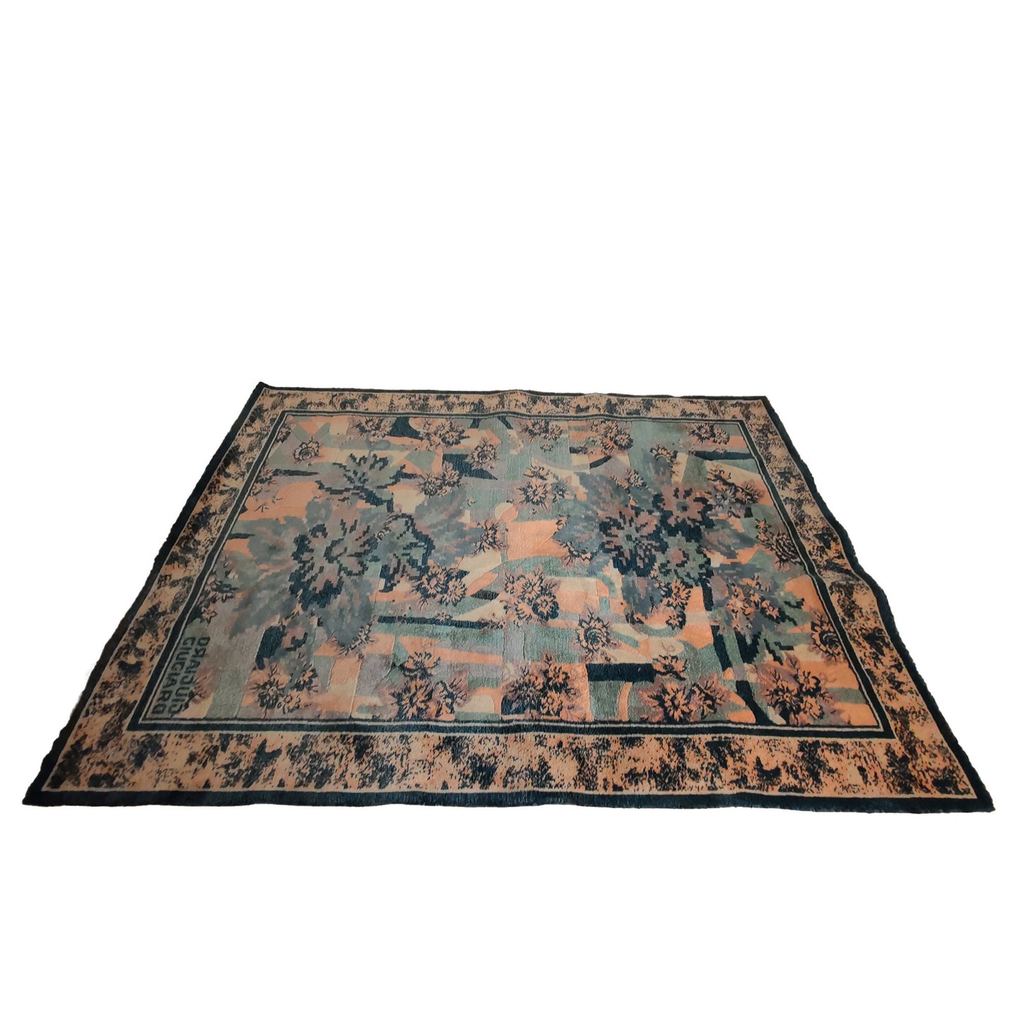 1980s Stunning Rug by Giorgetto Giugiaro for Paracchi in Wool.