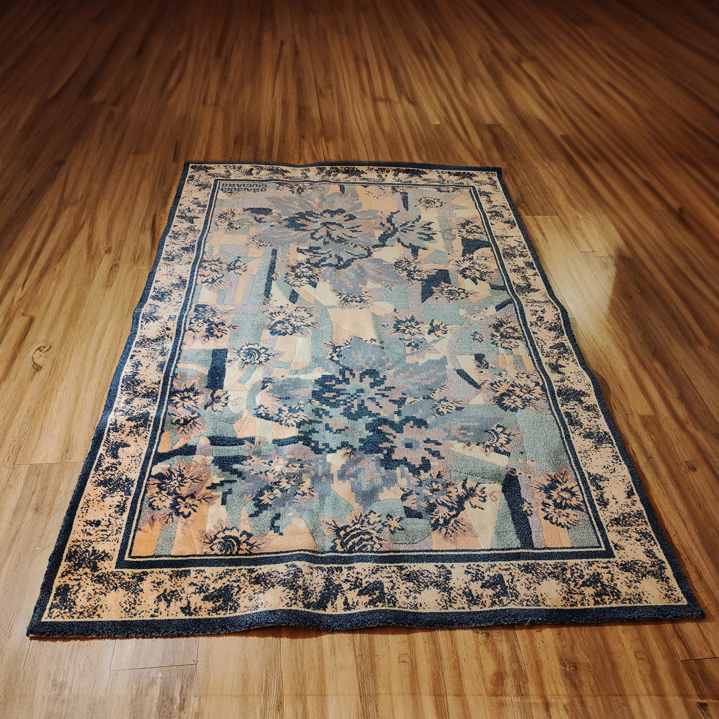 1980s Stunning Rug by Giorgetto Giugiaro for Paracchi in Wool.