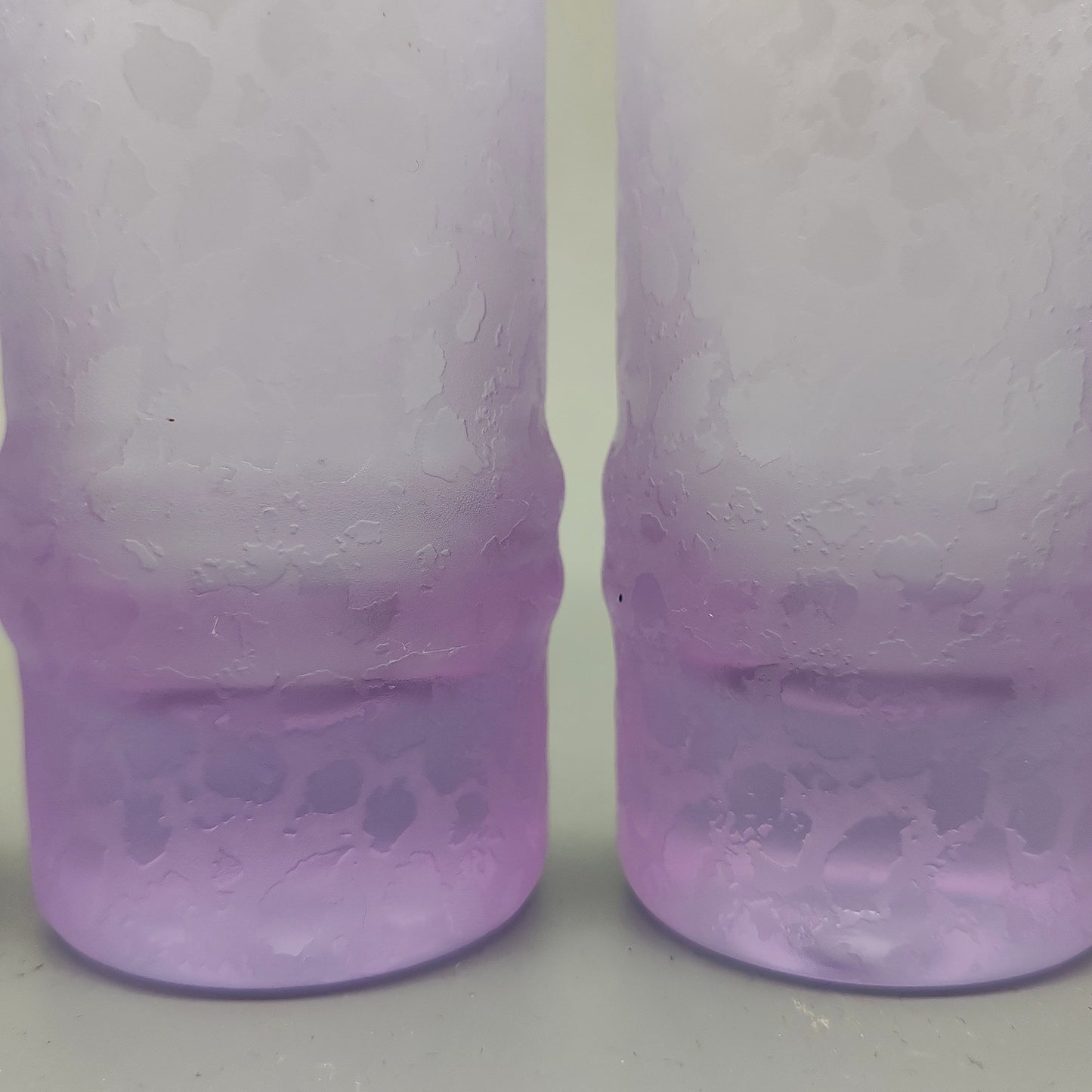 Vintage crystal set with ice bucket and 4 glasses by VAV Cristallerie - 1970s