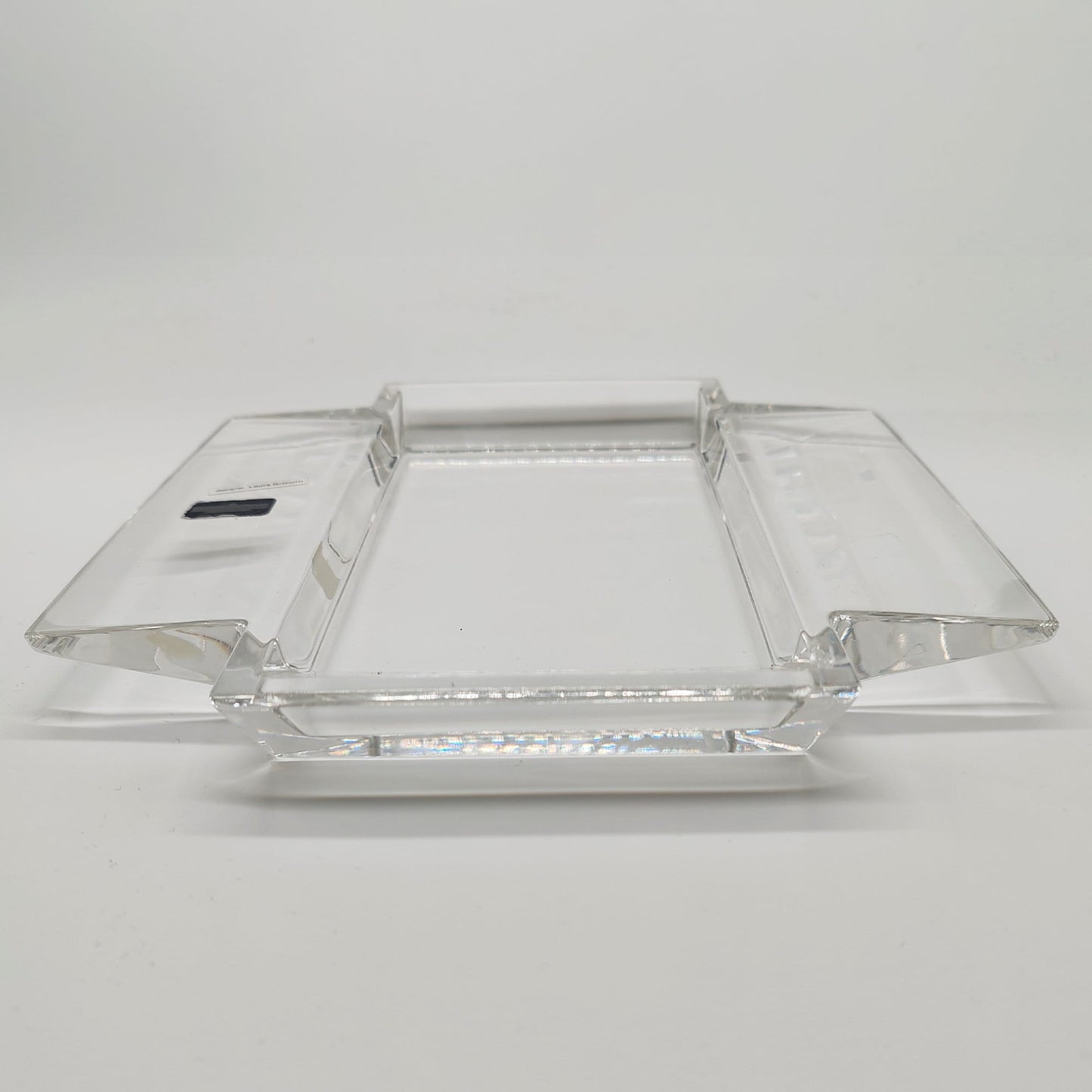 Vintage Ashtray or Catch-all in Crystal by Laura Griziotti for Arnolfo di Cambio - 1970s
