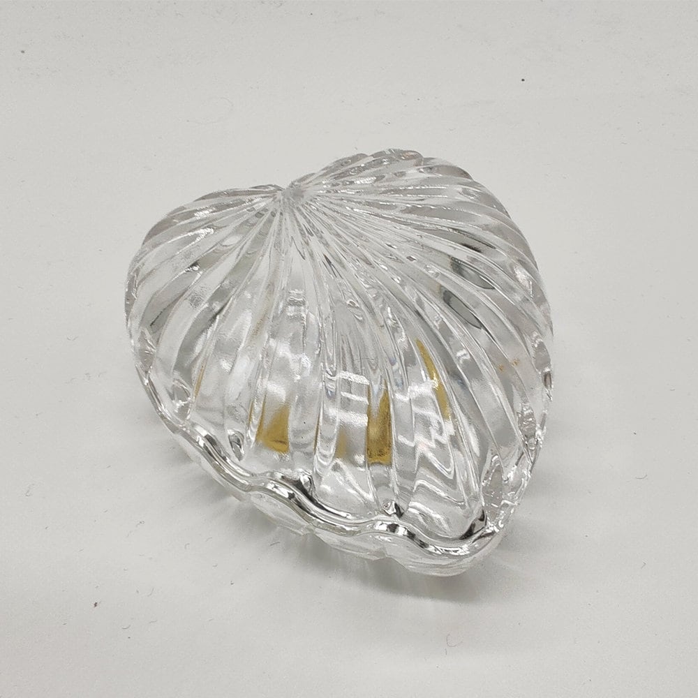 Vintage Set of Crystal jewelery Boxes by RCR - Set of Three - Italy 1970s.