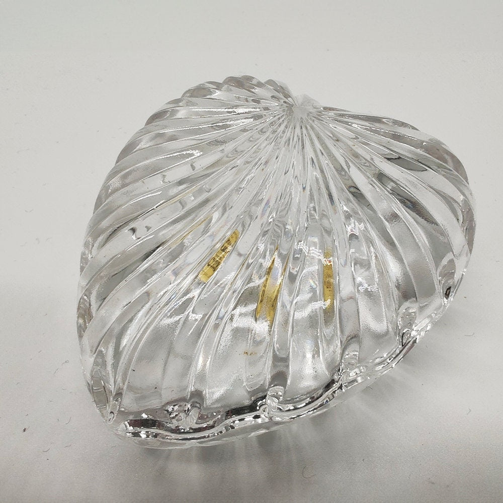 Vintage Set of Crystal jewelery Boxes by RCR - Set of Three - Italy 1970s.