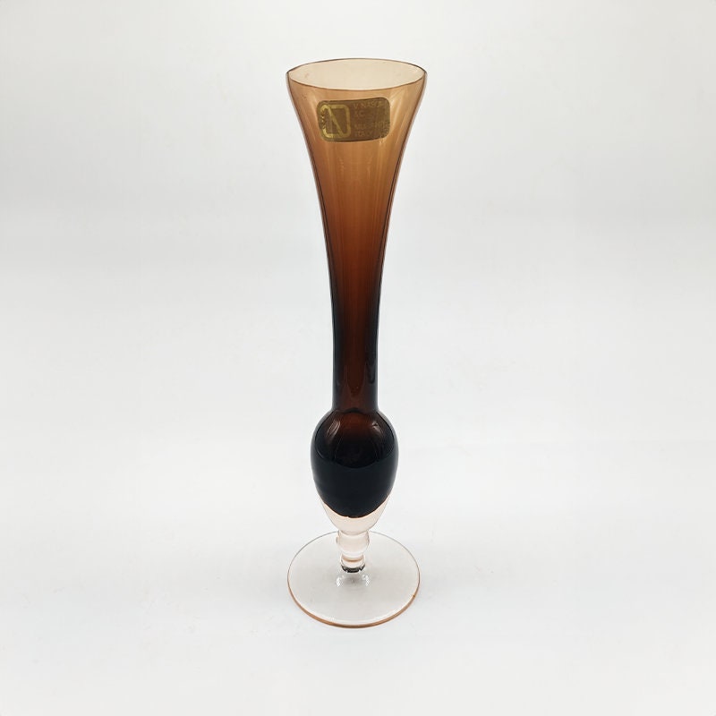 1960s little Single Flower Vase by Nason in Murano Glass.