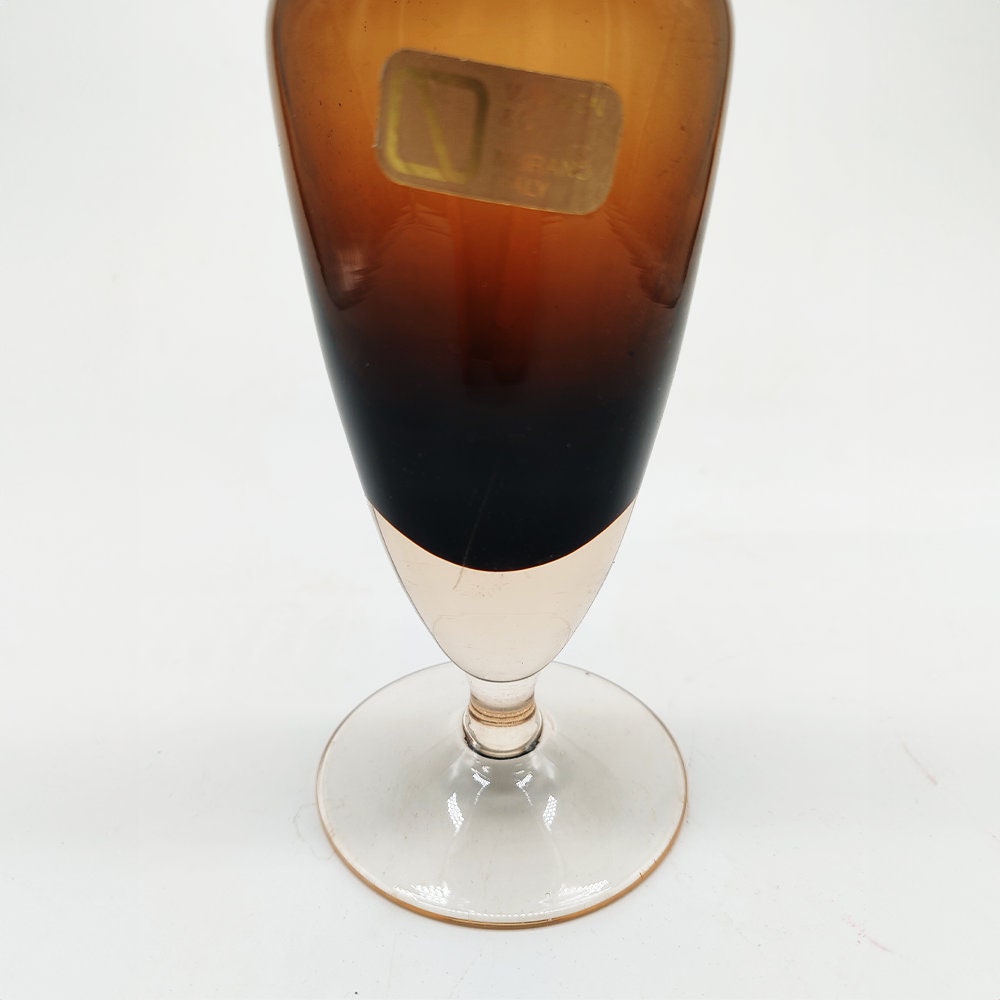 1960s little Single Flower Vase by Nason in Murano Glass.