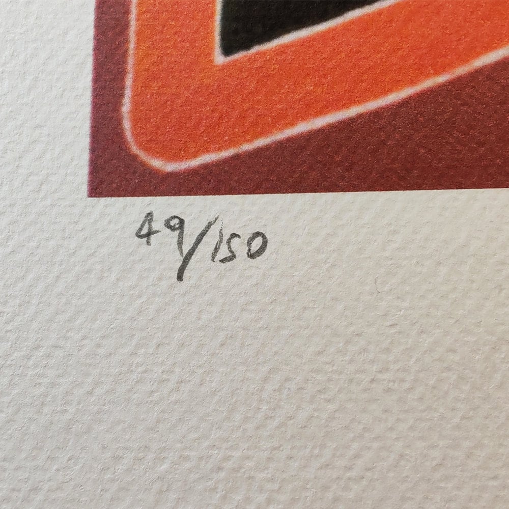 1990s Keith Haring Limited Edition Lithograph Numbered in Pencil.