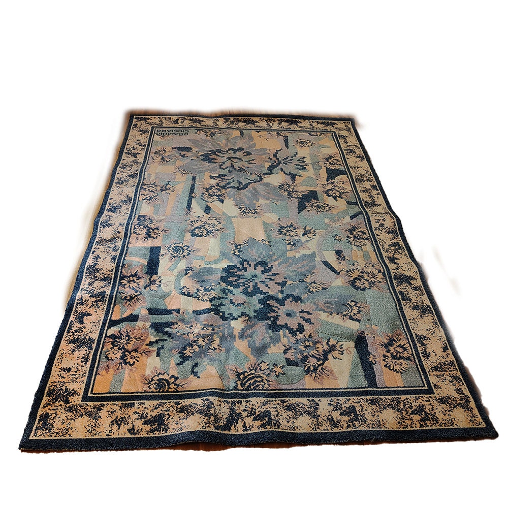 1980s Stunning Rug by Giorgetto Giugiaro for Paracchi in Wool.