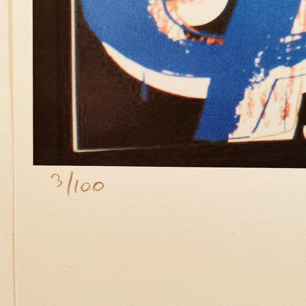 1980s Andy Warhol "The Dollar" Limited Series Lithograph by Leo Castelli New York. Numbered in Pencil.