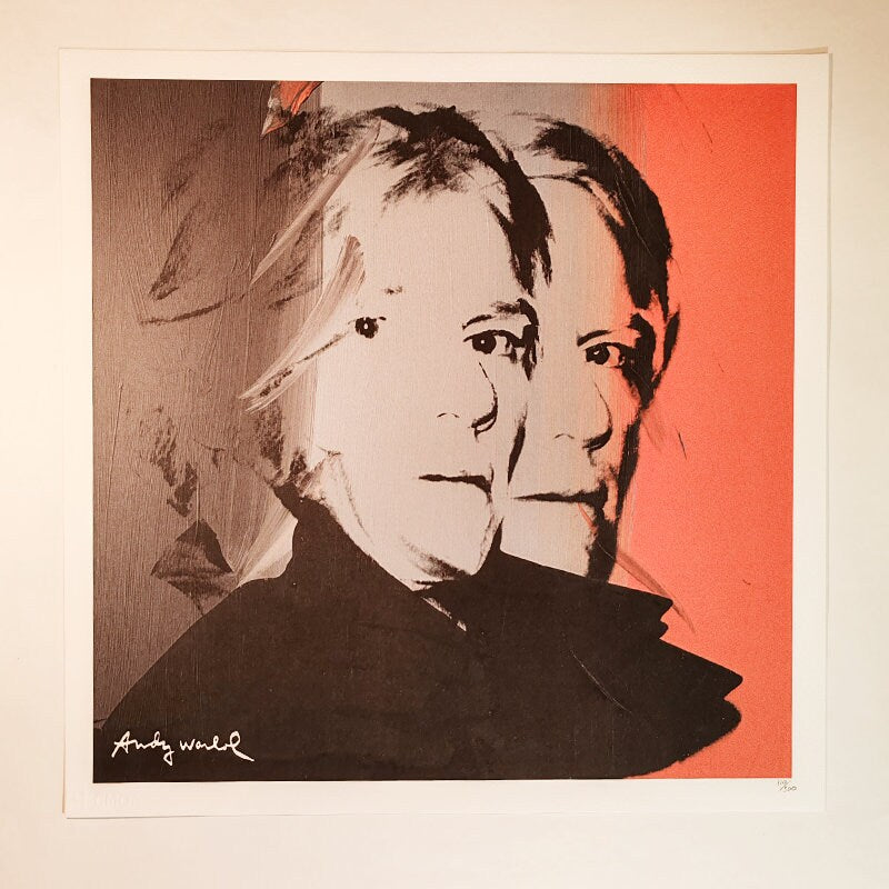 1980s Andy Warhol Limited Numbered Edition Lithograph by CMOA - Carnegie Museum of Art - Pittsburgh. Numbered in Pencil.