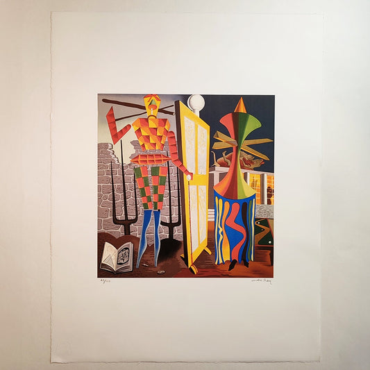 1970s Man Ray Limited Edition Lithograph. Author's signature and numbered in Pencil.