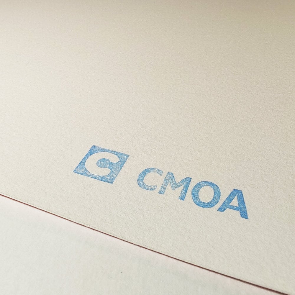 1980s Andy Warhol "Apple - Macintosh" Limited Edition Lithograph by CMOA Numbered in Pencil.