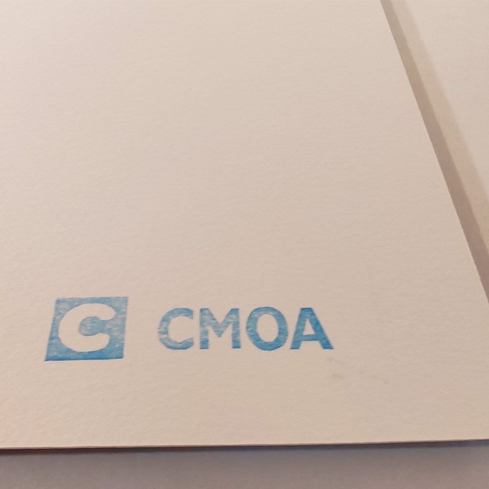 1980S Andy Warhol "Apple - Macintosh" Limited Edition Lithograph by CMOA. Numbered in Pencil.