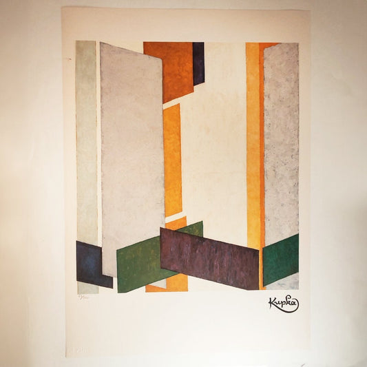 1970S Frank Kupka Limited Series Lithograph.